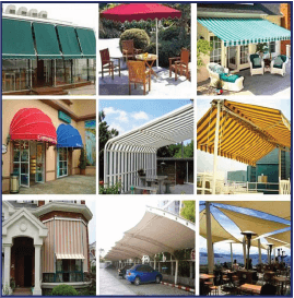 kumpulan canopy kain dan membrane